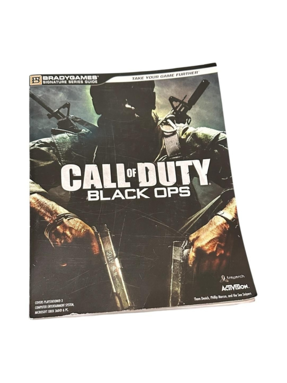 Call Of Duty Black Ops BradyGames Game Strategy Guide Signature Series Book